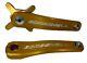 Pédalier Bmx Bombshell Ratchet 2 Pièces 175mm Or En Aluminium 7075 Axe De 24 Mm