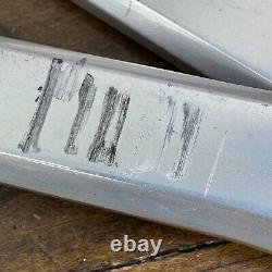 Pédalier Campagnolo Record Vintage 144 BCD 1973 3 Argent 170 mm Double Course