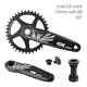 Pédalier Hollowtech Pour Vtt Intégré Avec Manivelles De 170/175mm Et Plateau De 30-42 Dents