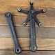 Pédalier Vintage Campagnolo Pista 170 Mm 144 Old School Bmx 82 83 Piste Noir