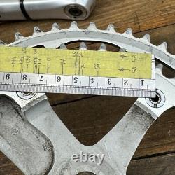 Pédalier Vintage Shimano Dura Ace AX avec Clips One Key 172,5 mm 130 BCD