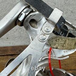 Pédalier Vintage Shimano Dura Ace AX avec Clips One Key 172,5 mm 130 BCD