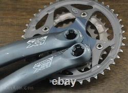 Pédalier Vintage Shimano LX 175mm 9 vitesses VTT 44t/32t/22t Plateaux Vélo de montagne MTB