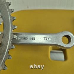 Pédalier Vintage Sugino Maxy 165 Japon