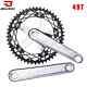 Pédalier De Vtt 165mm Avec Trou Carré, Pédalier à Un Seul Rapport 144bcd