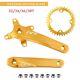 Pédalier De Vtt 170mm Bras De Manivelle à Embout Carré 104bcd 32/34/36/38/40/42t Bb