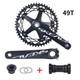 Pédalier De Vélo à Pignon Fixe De Route Avec Chaîne Cnc Intégrée De 165 Mm