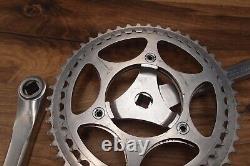 Pédalier de vélo de route 1977 Shimano 600 GC-100 VIA Japon 50/42 T 170 mm