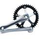 Pédalier De Vélo Pliant 165/170mm 130bcd 42t 44t Trou à Embrayage Carré