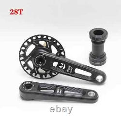 Pédalier de vélo pliant pour enfants 127/140/150mm Hollow Tech Ensemble de pédalier de vélo