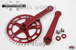 Probmx Bmx 3 Piece Aluminium Cranks Set Yst Sealed Bottom Bracket MIX & Match