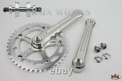 Probmx Bmx 3 Piece Aluminium Cranks Set Yst Sealed Bottom Bracket MIX & Match