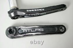 Race Face Atlas Cinch Crank Arm Set 175mm Black Mountain Bike Crankset