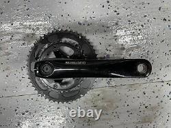 Shimano 170mm Crank Set 50/34t Fc-r600 R550 R553 R4550 Crankset Noir