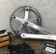 Shimano Crank Set 600 Vintage 42t 170mm Fc-6207 Square Wolf Tooth Old Bmx Road