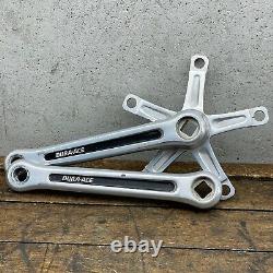 Shimano Dura Ace Crank Set Old School Bmx 1st Gen Cranks Première 130 Noir