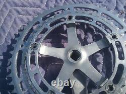 Shimano Dura Ace pédalier 1ère génération plateaux 52/39 très poli 170mm