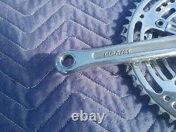 Shimano Dura Ace pédalier 1ère génération plateaux 52/39 très poli 170mm