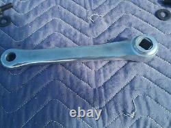Shimano Dura Ace pédalier 1ère génération plateaux 52/39 très poli 170mm