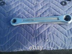 Shimano Dura Ace pédalier 1ère génération plateaux 52/39 très poli 170mm