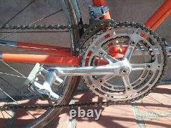 Shimano Dura Ace pédalier 1ère génération plateaux 52/39 très poli 170mm