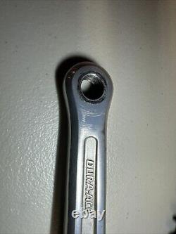 Shimano Dura Ace pédalier 1ère génération plateaux 53/42 Argent 170mm