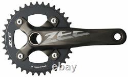 Shimano ZEE FC-M640 Pédalier 170mm, 10 vitesses, 36 dents, 104 BCD, Hollowtech II Spin