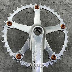 Sugino Alp Crank Set Vintage 144 Bcd Track Fixie Single 42t New Wolf Tooth Bolts