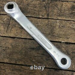 Sugino Old School Bmx Cran Set 70s Mighty S Crown 171 Wolf Dent Red Bolts