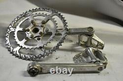 T. A. Specialites Crank Set Argent Bcd80-6 175mm 52/36t France Race Road Charity