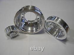 Ud Underdrive Crank Pulley Set S’adapte 04-08 Mazda Rx8 Rx-8 Renesis 1.3l Fe3s Turbo