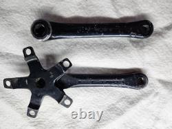 Vieux BMX Sugino GT Pédalier 170 mm avec Boîtier de Pédalier Sunlite Noir