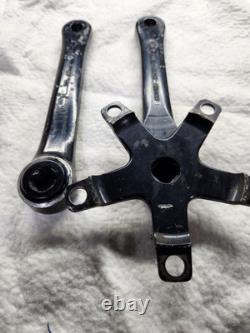 Vieux BMX Sugino GT Pédalier 170 mm avec Boîtier de Pédalier Sunlite Noir