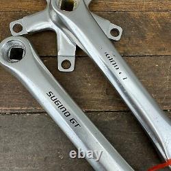 Vieux École BMX Sugino GT Pédalier 170 mm Double 110 BCD Vintage Années 80 Pédalier C0