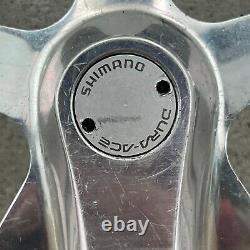 Vintage Shimano Dura Ace Crank Set Fc-7400 170 MM 130 Bcd 52t 39t Double Eroica
